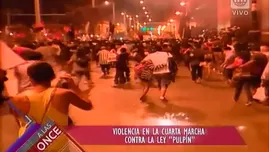 	<p>Violencia en la Cuarta Marcha Pulpín</p>