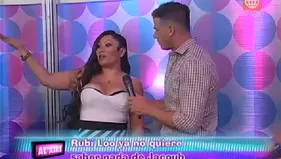 Rubí Loo discutió con panelista de Al Aire y se retiró del set