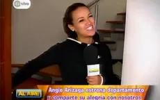 Angie Arizaga presentó su departamento en Al Aire - Noticias de daysi-ontaneda
