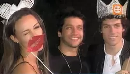 	<p>Angie Arizaga y Alfredo Z&uacute;&ntilde;iga muy juntos en cumplea&ntilde;os de Patricio Parodi.</p>