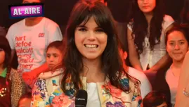 	<p>Alessandra Denegri lució su belleza en Al Aire</p>