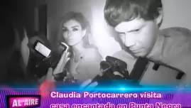 	<p>Claudia Portocarrero en escalofriante incursión</p>