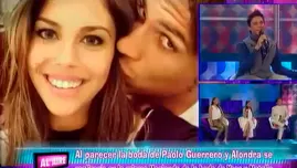 	<p>Alondra García Miró y Paolo Guerrero</p>