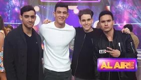 Exguerreros presentaron su nuevo grupo musical 4ME en Al Aire