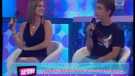 	<p>Esto es Guerra Teens: Leslie Stewart descart&oacute; favoritismo para su hijo en casting.</p>