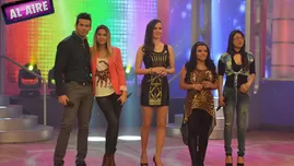 	<p>Actores de Mi amor, el Wachimán 2, junto a Maju y Joselito.</p>