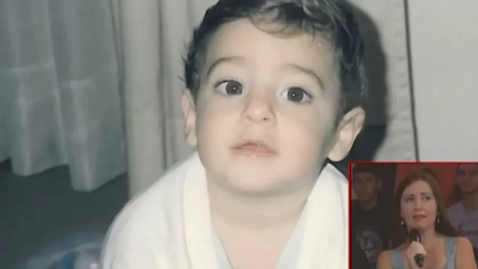 Sebastián Lizarzaburu compartió fotos de su infancia