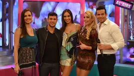 	<p>Yaco y Natalie junto a Maju, Sof&iacute;a y Joselito.</p>