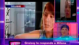 	<p>Greysi Ortega le respondió a Milena Zárate</p>