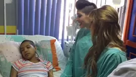 	<p>HaAsh cumplió el sueño de fan con leucemia.</p>