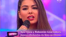 Ivana Yturbe habló luego de su eliminación en Esto es Guerra