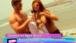 Joselito buscó al cuerpo de verano de "agua dulce"