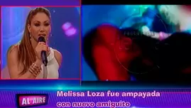 Melissa Loza habla de su ampay con su nueva pareja