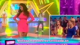 Melissa Paredes responde a las críticas por su ingreso a EEG