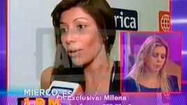 	<p>Milena Zárate se enfrenta a Geni Alves</p>