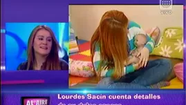 	<p>Mira cómo Lourdes Sacín se prepara  para ser mamá.</p>