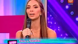 Natalie Vertiz dio la clave del éxito de su relación