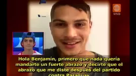 	<p>Paolo Guerrero sorprendi&oacute; a joven hincha con esta promesa.</p>