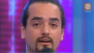 Franco Cabrera se emocionó al recibir esta inesperada llamada