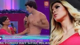 	<p>Sheyla Rojas no soport&oacute; ver esta imagen de Patricio Parodi y Daniela Cilloniz.</p>