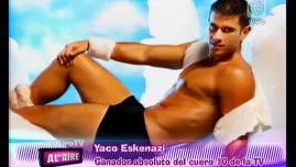 	<p>Yaco Eskenazi fue elegido como el chico más guapo de la TV</p>