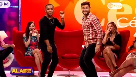 	<p>César Távara y su baile del totó en Al Aire.</p>