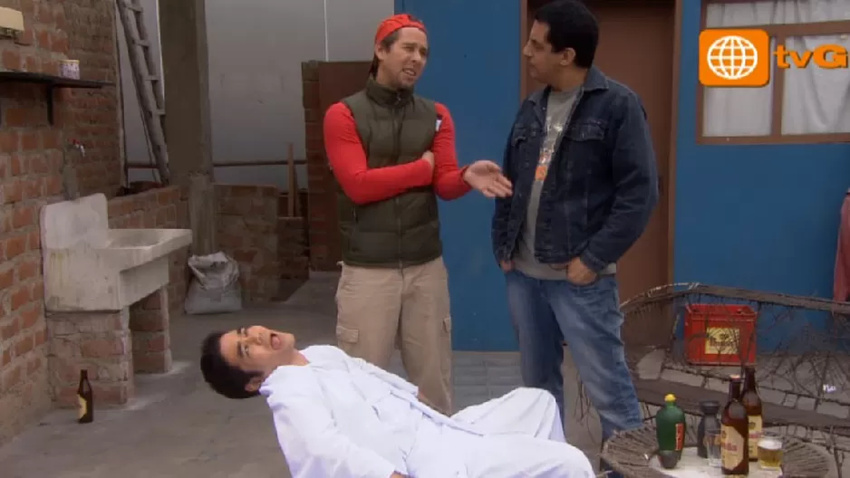 Hiro se pasó de copas con Pepe y Tito