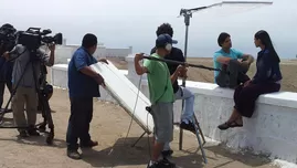 	<p>Detrás de cámaras de Grace y Nicolás</p>