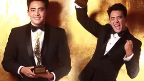 Luiggi Lomparte, recordado actor de AFHS, recibió el premio "Palmas de Oro" en México