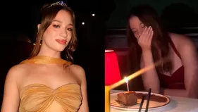 Adriana Campos Salazar se emocionó por sorpresa por su cumpleaños