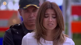 Alessia fue arrestada por atacar al policía 