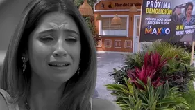 Alessia lloró desconsoladamente tras perderlo todo