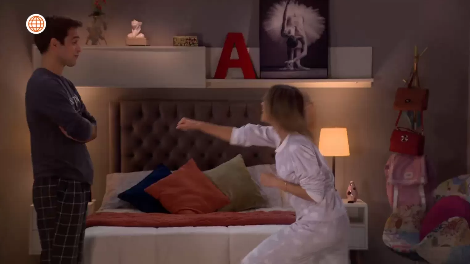 Alessia demostrando lo que sabe