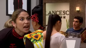 Alessia perdió los papeles al ver a Jimmy y Lola en Francesca's