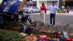 Alessia y Jimmy perdieron su mercadería | Fuente: América Televisión