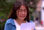 Angelita lloró desconsoladamente al leer carta de Claudia Llanos