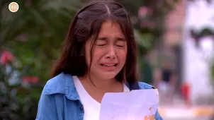Angelita lloró desconsoladamente al leer carta de Claudia Llanos