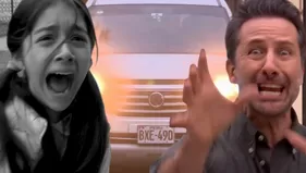 Angelita sufrió terrible accidente automovilístico
