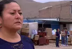 Aparecida, Britani y Estiven quedaron devastados al perder su casa