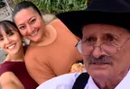 Aparecida y Britani, hija y nieta de Gilberto, compartieron tierna foto