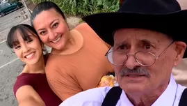 Aparecida y Britani, hija y nieta de Gilberto, protagonizaron tierna foto. | Fuente: América Televisión / Instagram Liliana Alegria 