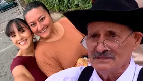 Aparecida y Britani, hija y nieta de Gilberto, compartieron tierna foto