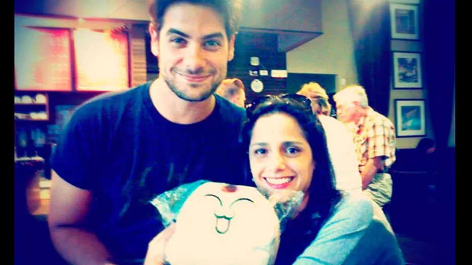 Melania Urbina y Andrés Wiese se relajan en sus vacaciones