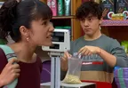 Britani reclamó furiosa a Estiven por trabajar con don Gilberto