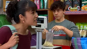 Britani reclamó furiosa a Estiven por trabajar con don Gilberto