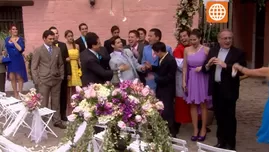 [CAP 18/10/13] Al fondo hay sitio: Los Gonzales hicieron alboroto en boda de Grace