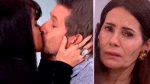 Cayetana besó apasionadamente a Leonardo frente a Marcela