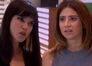 Cayetana reclamó a Alessia por el atentado con barro. | Fuente: AFHS 