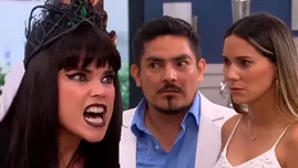 Cayetana estalló de furia contra Macarena y Joel | Composición: Katherine Lozano | Fuente: América Televisión
