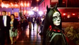 	<p>Cindy D&iacute;az luci&oacute; terror&iacute;fico disfraz en Halloween.</p>